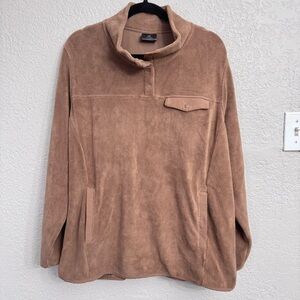 Men’s 32° Heat Brown Pullover Sweater - Size XXL